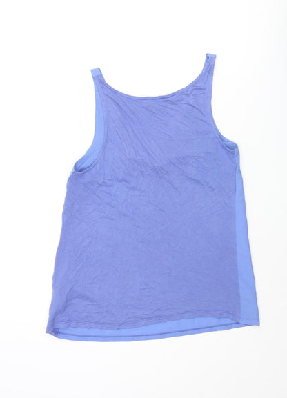 Womens UK Size 10 Warehouse Blue Camisole Blouse