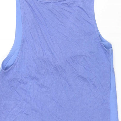 Womens UK Size 10 Warehouse Blue Camisole Blouse