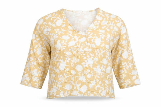 Womens UK Size M Mango Beige Basic Blouse