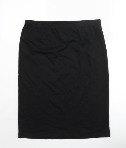 Berydale Womens Beige Polyester Straight & Pencil Skirt Size L