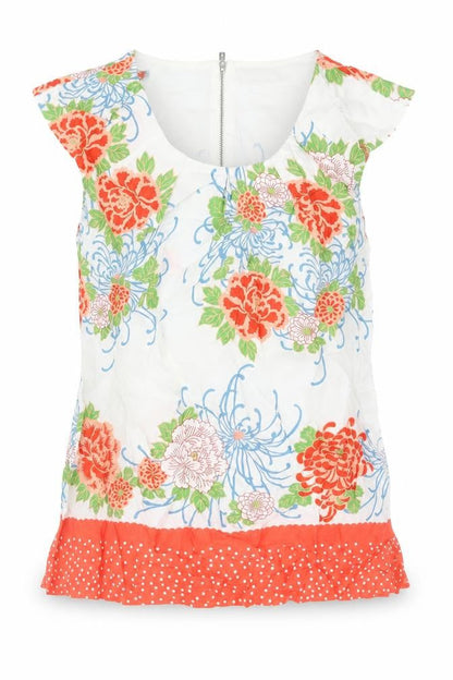 Womens UK Size S Wallis Multicoloured Basic Blouse