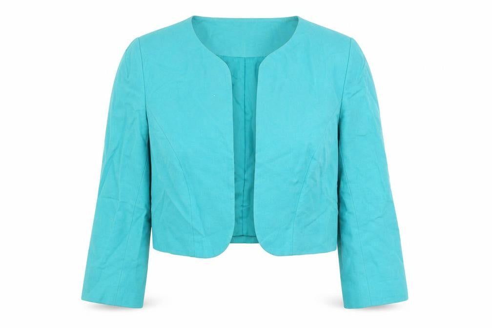 Monsoon Womens Blue Jacket Size 12