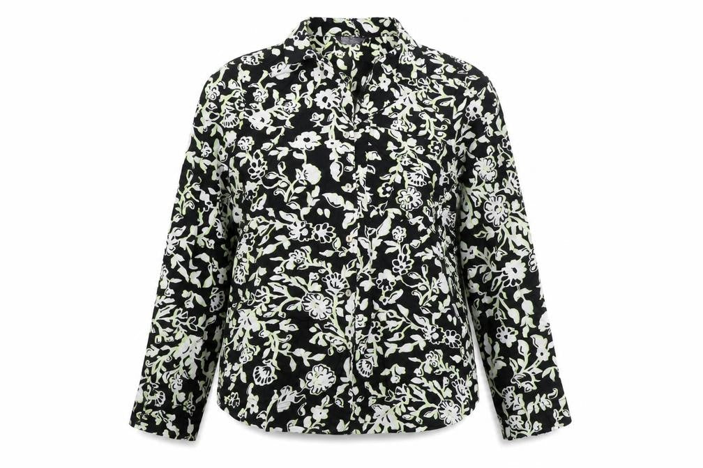 Womens UK Size 14 Marks and Spencer Black Basic Button-Up