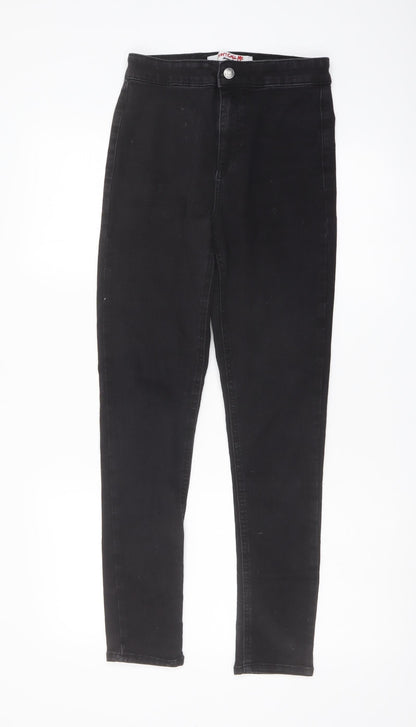 Don't Call Me Womens Black Cotton Jegging Jeans Size 24 in L27 in Regular Button