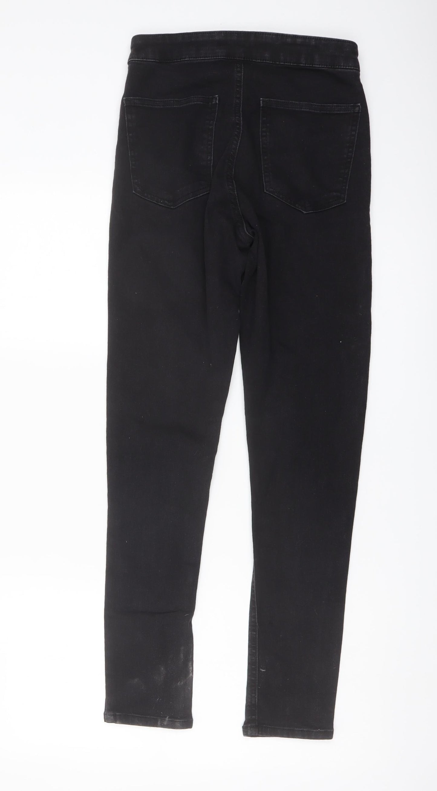 Don't Call Me Womens Black Cotton Jegging Jeans Size 24 in L27 in Regular Button