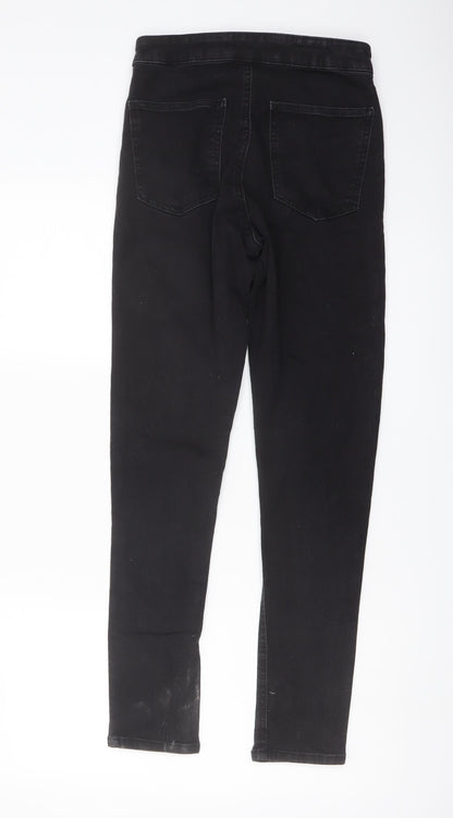 Don't Call Me Womens Black Cotton Jegging Jeans Size 24 in L27 in Regular Button