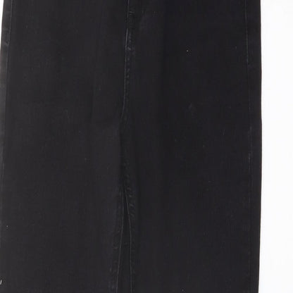Don't Call Me Womens Black Cotton Jegging Jeans Size 24 in L27 in Regular Button