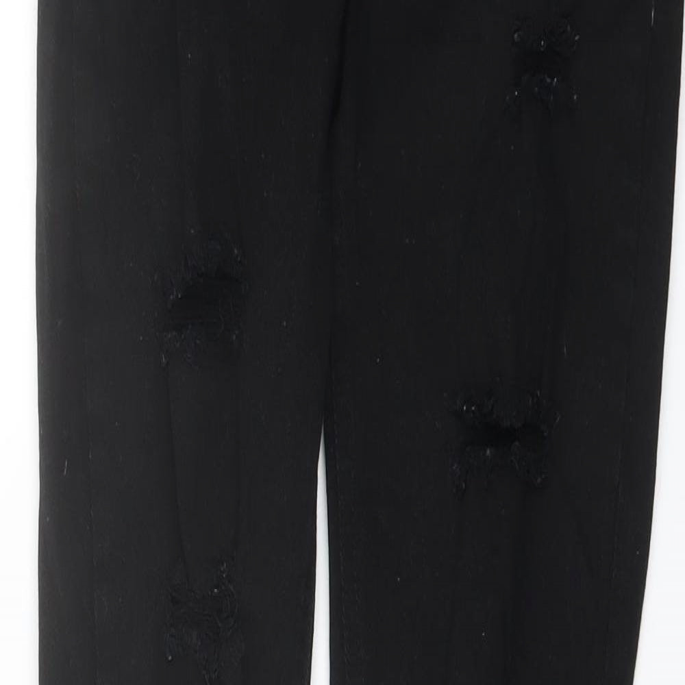 Womens UK Size 8 H&M Regular Fit Skinny Black Jeans