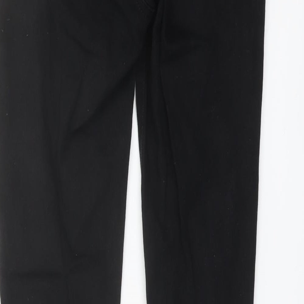 Womens UK Size 8 H&M Regular Fit Skinny Black Jeans