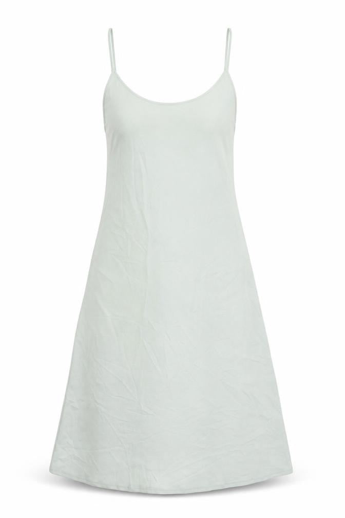 Zara Womens Green Polyester A-Line Size XS Round Neck Pullover
