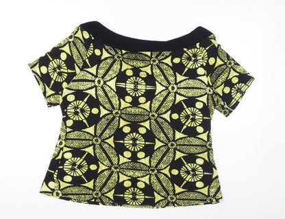 Womens UK Size 20 Wallis Yellow Basic T-Shirt