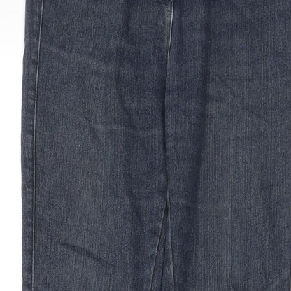 NEXT Womens Blue Cotton Jegging Jeans Size 12 L29 in Regular