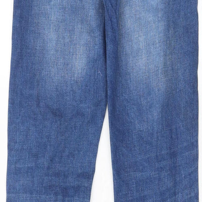 Denim & Co. Mens Blue Cotton Skinny Jeans Size 30 in L32 in Regular Zip - Pockets