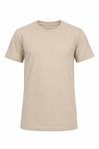 Mens UK Size S Boohoo Beige  T-Shirt