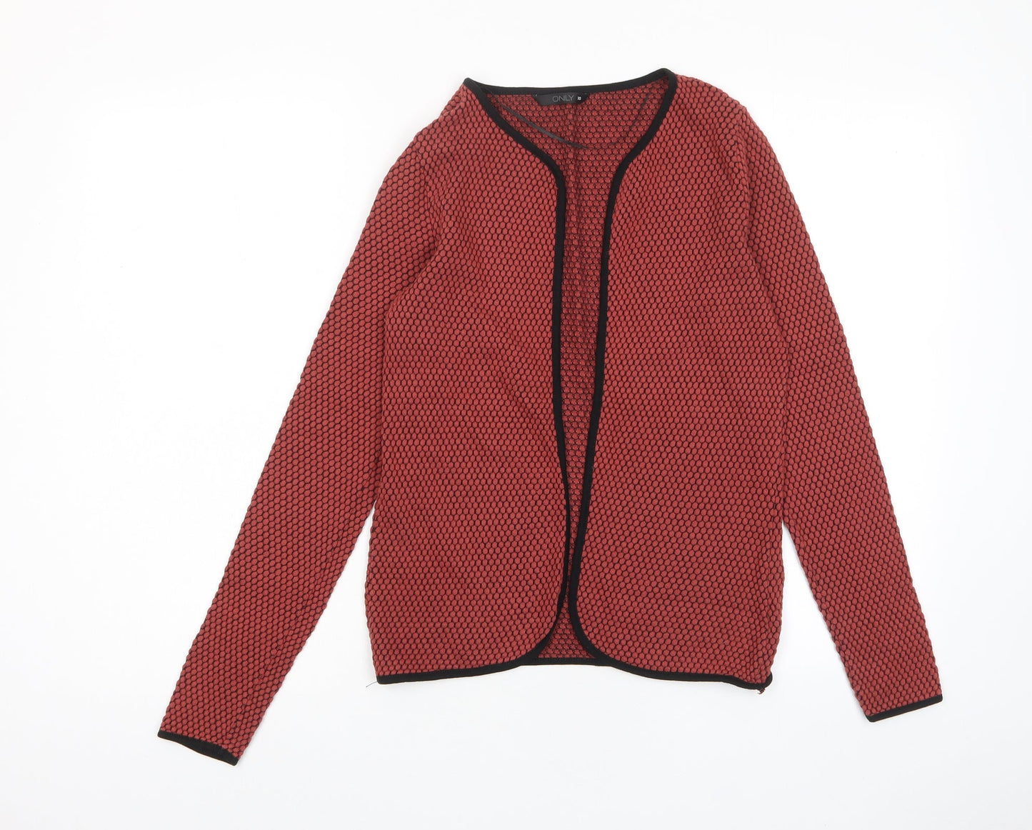 Womens UK Size XS Only Red Cardigan Jumper