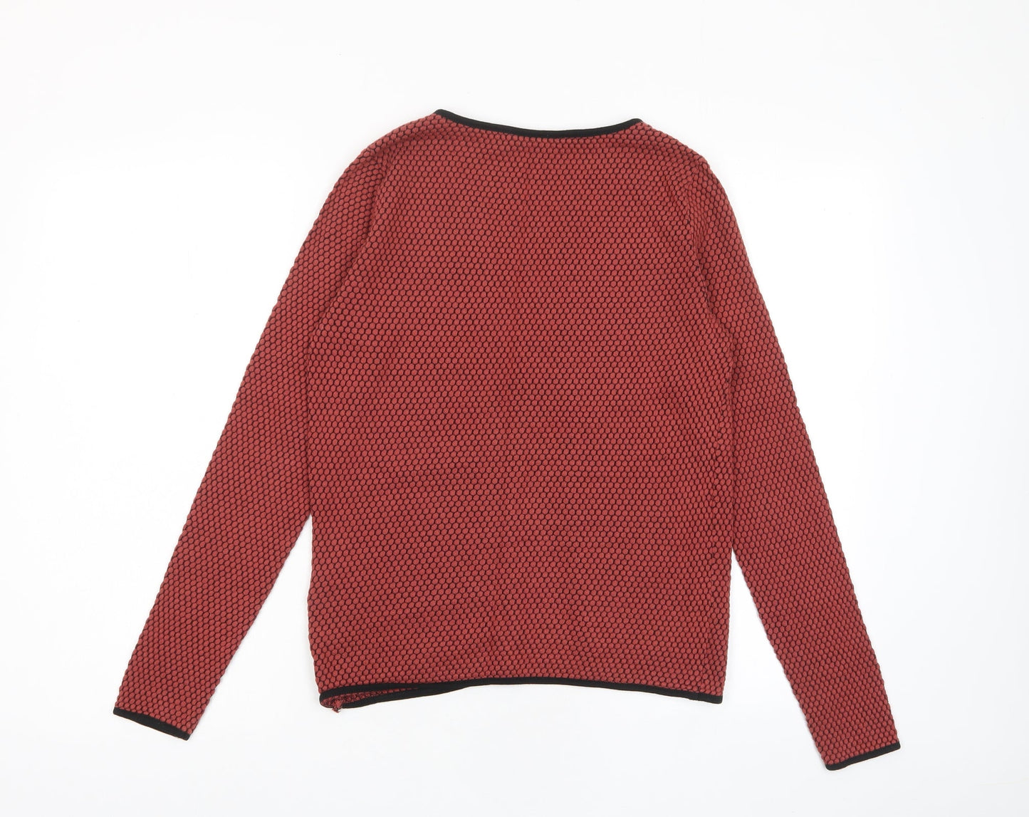 Womens UK Size XS Only Red Cardigan Jumper