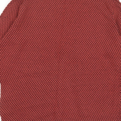 Womens UK Size XS Only Red Cardigan Jumper