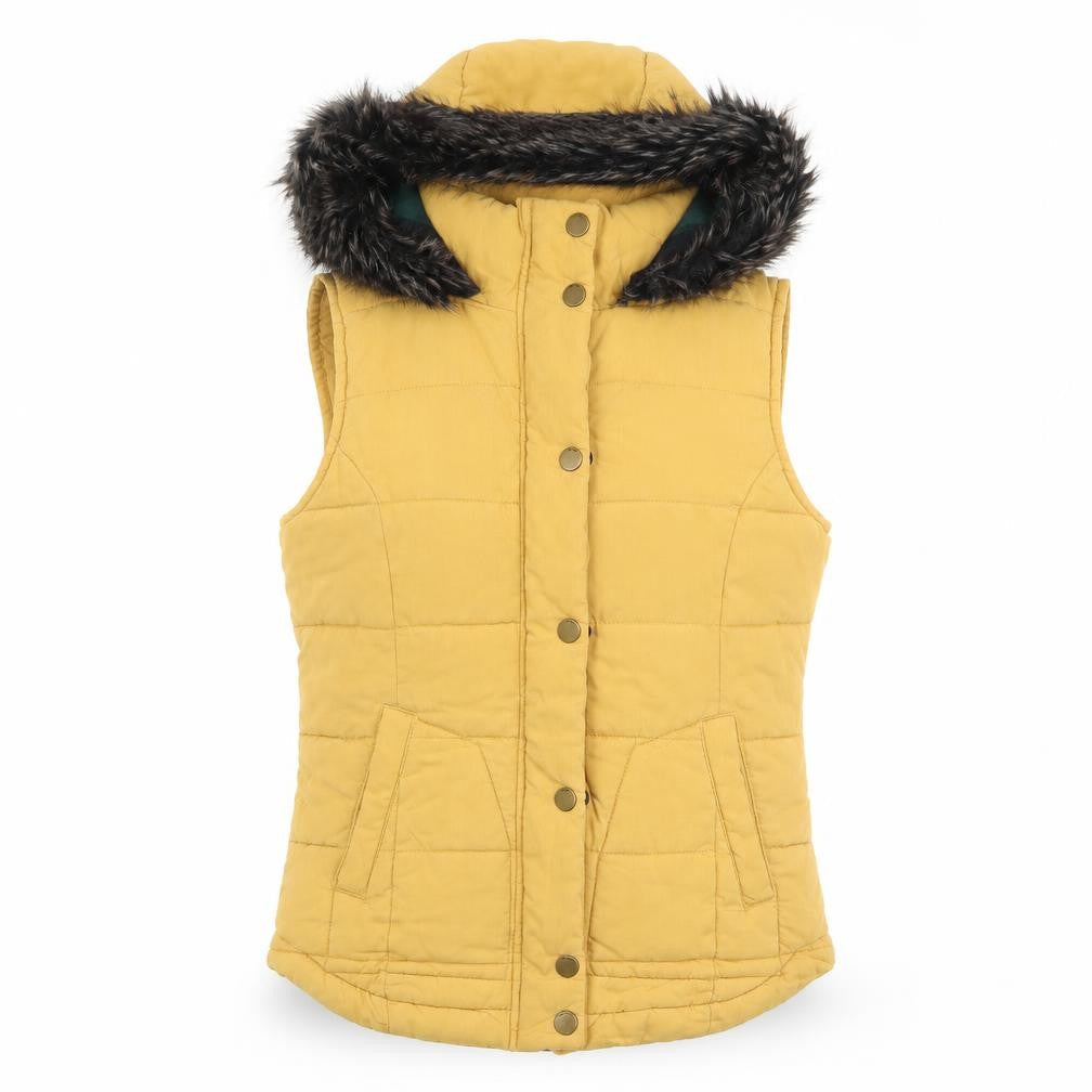 Womens UK Size 10 NEXT Yellow Gilet