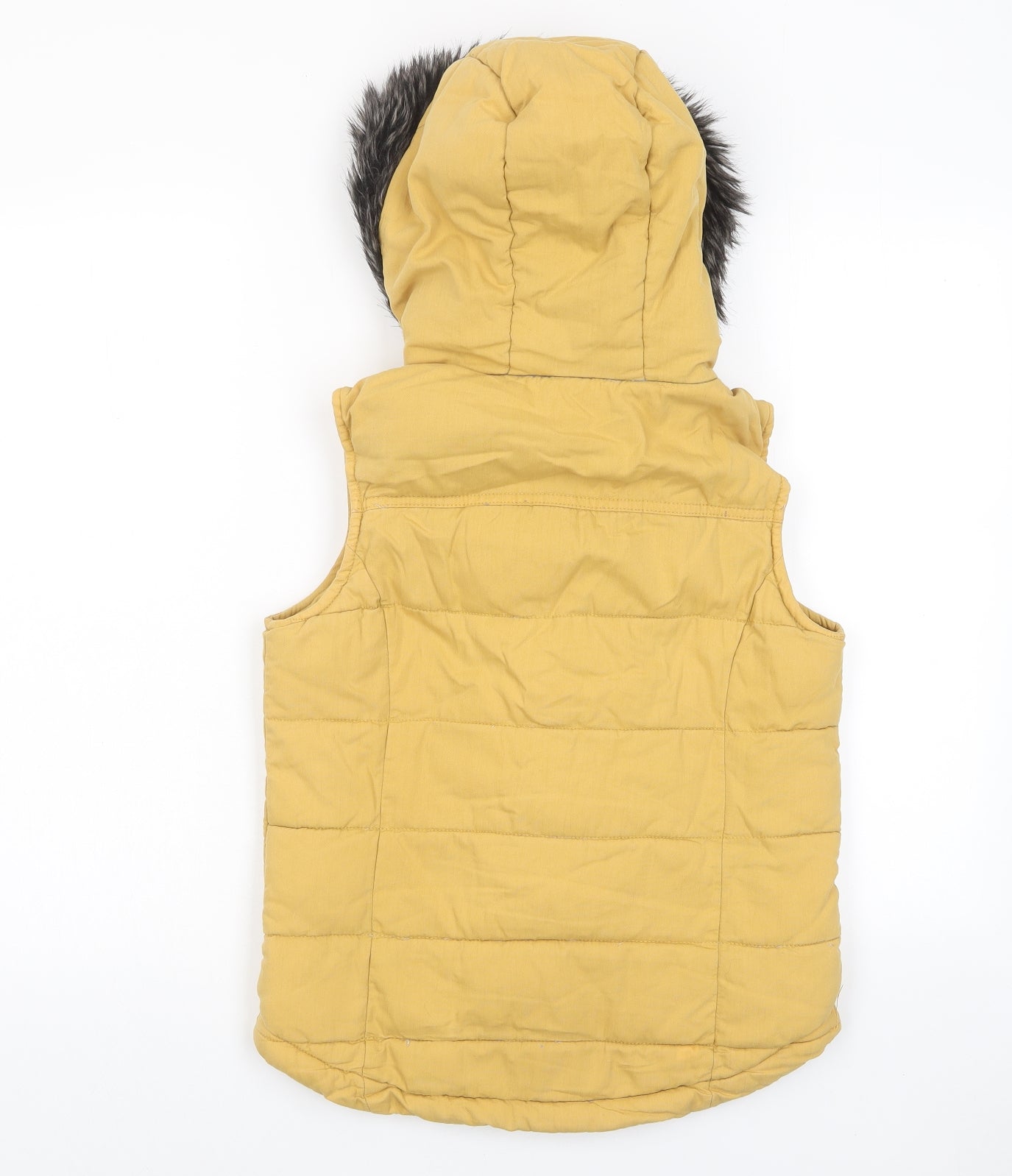 Womens UK Size 10 NEXT Yellow Gilet