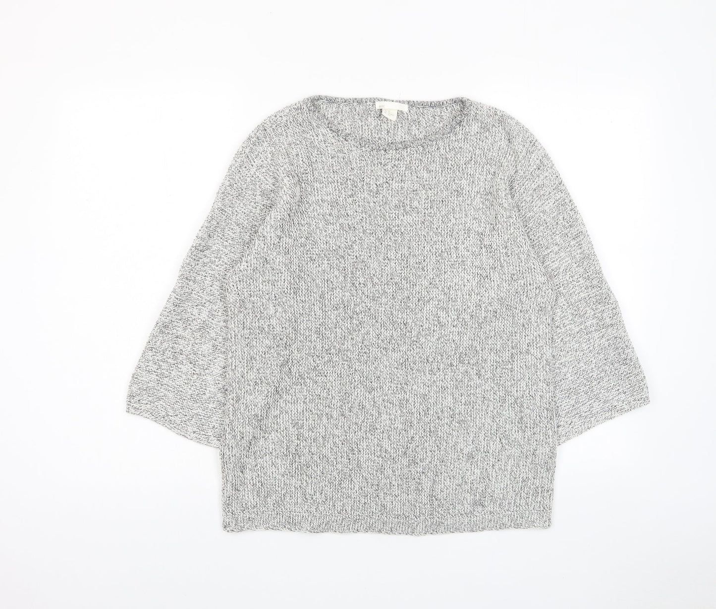 Womens UK Size XS H&M Grey Pullover Jumper