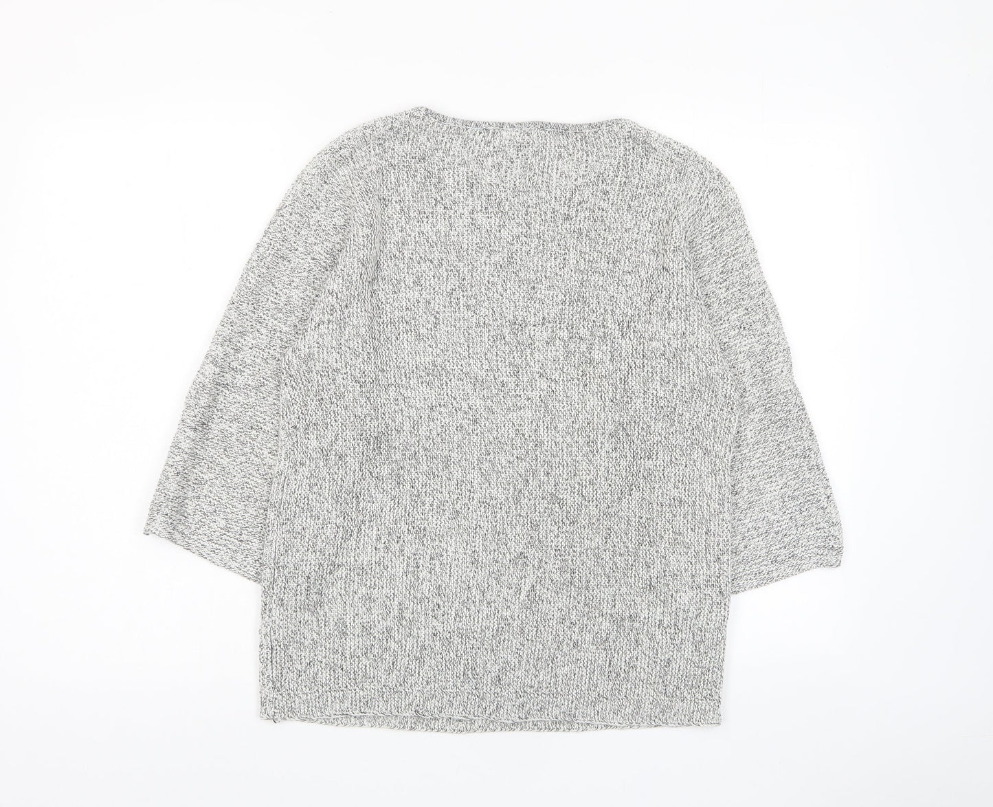 Womens UK Size XS H&M Grey Pullover Jumper