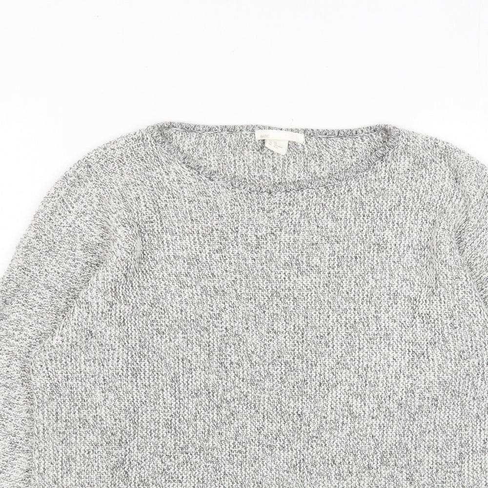 Womens UK Size XS H&M Grey Pullover Jumper