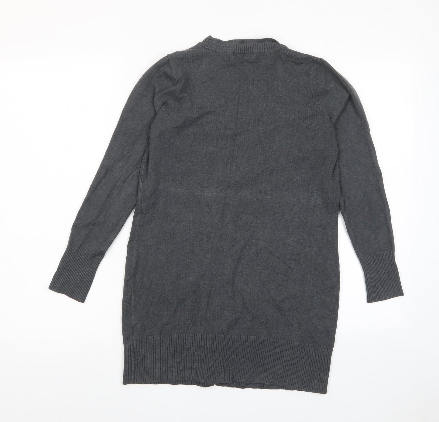 Womens UK Size 10 Marks and Spencer Grey Cardigan Jumper