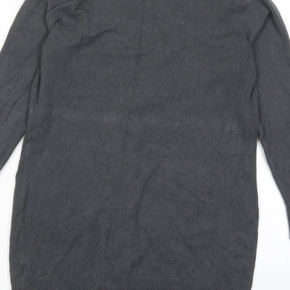 Womens UK Size 10 Marks and Spencer Grey Cardigan Jumper