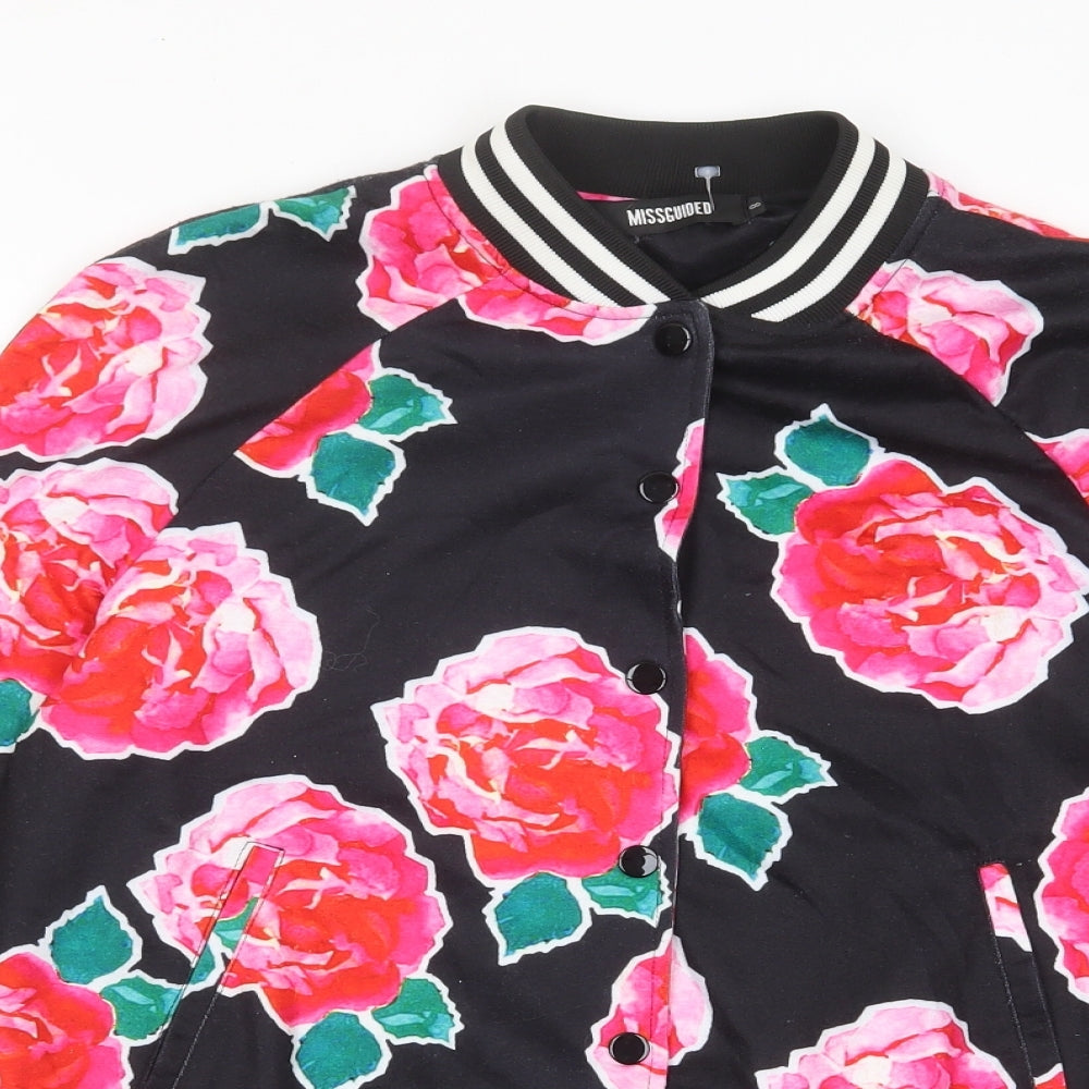 Womens UK Size 8 Missguided Multicoloured Jacket