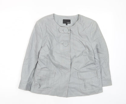 Womens UK Size 12 NEXT Grey Jacket