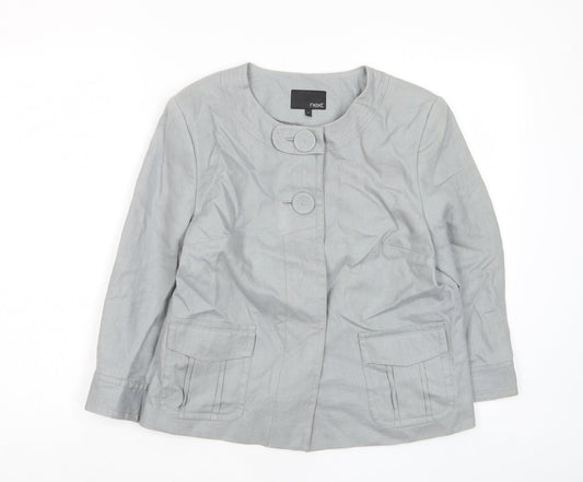 Womens UK Size 12 NEXT Grey Jacket