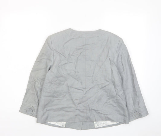 Womens UK Size 12 NEXT Grey Jacket