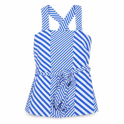 Womens UK Size 10 Marks and Spencer Blue Basic Tank