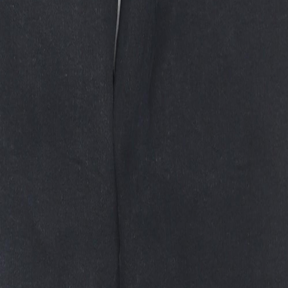 Topshop Womens Black Cotton Skinny Jeans Size 28 L32 in Regular Zip