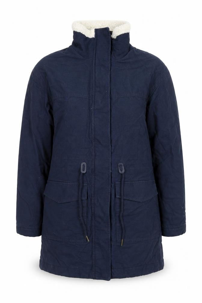 Womens UK Size 6 Per Una Blue Parka Coat