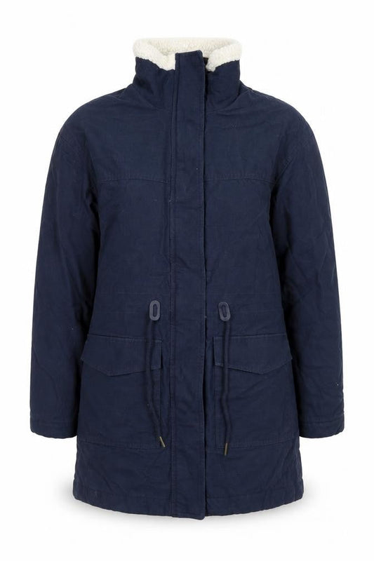 Womens UK Size 6 Per Una Blue Parka Coat