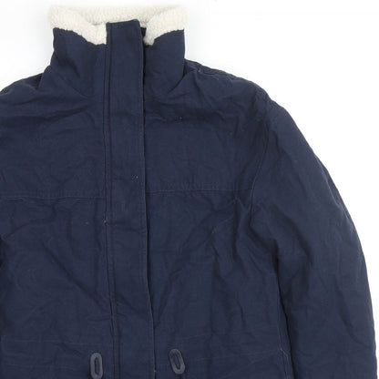 Womens UK Size 6 Per Una Blue Parka Coat