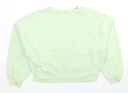 Womens UK Size 6 ASOS Green Pullover Sweatshirt