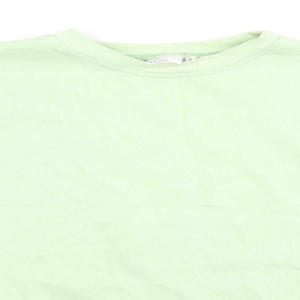 Womens UK Size 6 ASOS Green Pullover Sweatshirt
