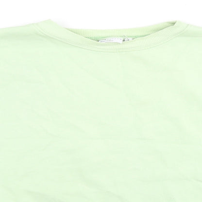 Womens UK Size 6 ASOS Green Pullover Sweatshirt