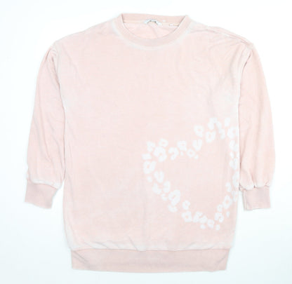 Womens UK Size M NEXT Pink Pullover Sweatshirt