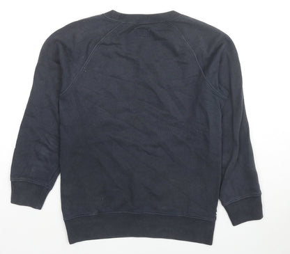 Womens UK Size 6 Jack Wills Black Pullover Sweatshirt