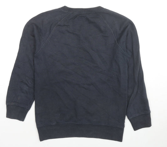 Womens UK Size 6 Jack Wills Black Pullover Sweatshirt