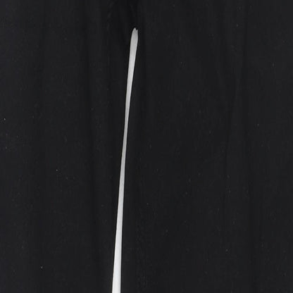 Hollister Womens Black Cotton Skinny Jeans Size 30 L30 in Slim Zip