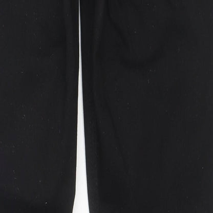 Hollister Womens Black Cotton Skinny Jeans Size 30 L30 in Slim Zip