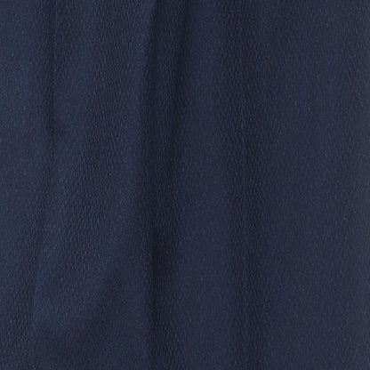 South Womens Blue Polyester Trousers Size 8 L30 in Regular Zip