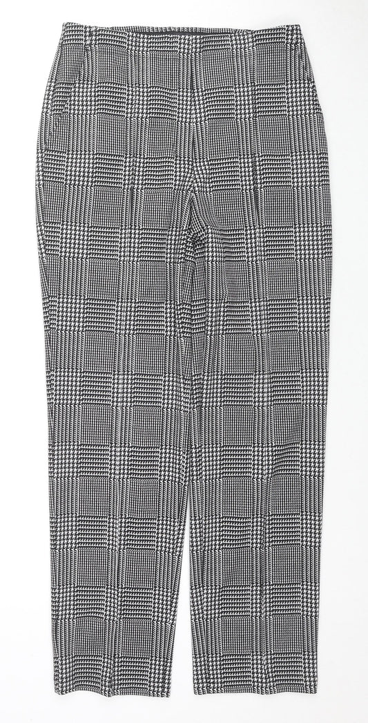 Womens UK Size 10 Marks and Spencer Regular Fit  Grey Trousers
