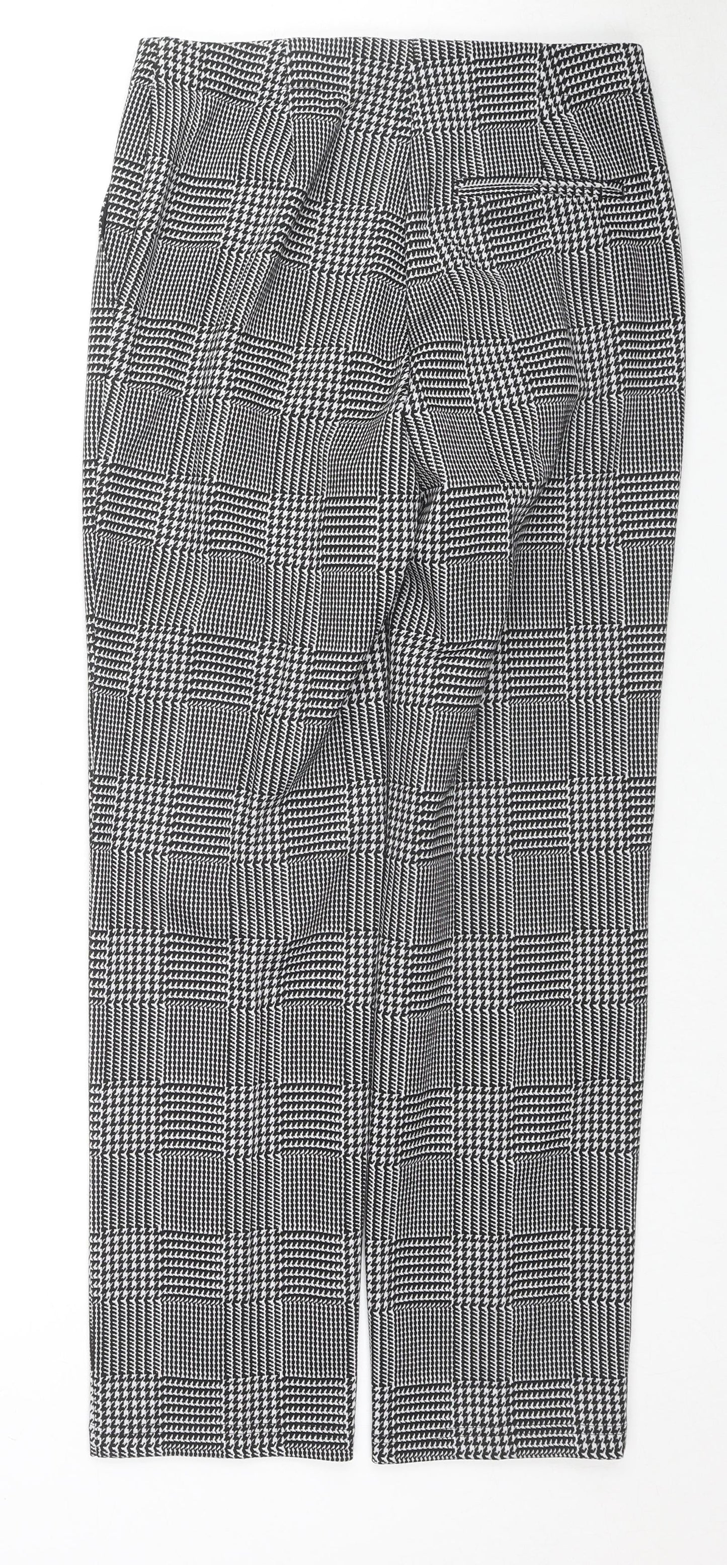 Womens UK Size 10 Marks and Spencer Regular Fit  Grey Trousers