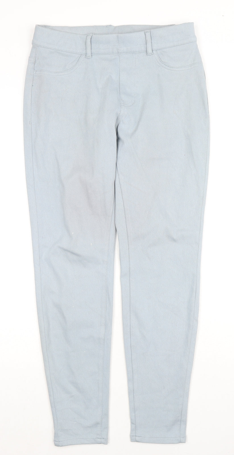 Fig Womens Blue Cotton Jegging Jeans Size M L27 in Regular