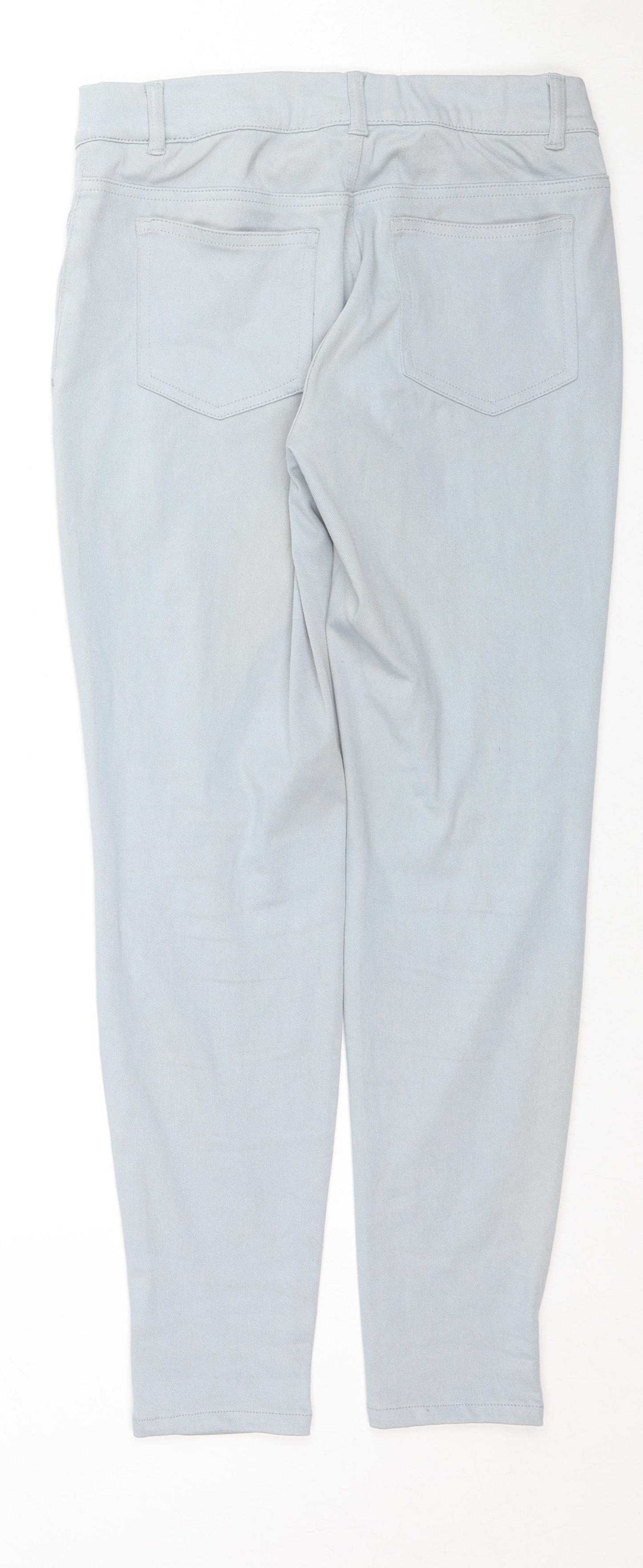 Fig Womens Blue Cotton Jegging Jeans Size M L27 in Regular